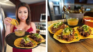 How To Make Barbacoa  Barbacoa Tacos and Consome [upl. by Omrelliug669]