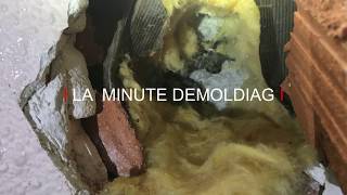 AMIANTE 01  Investigations approfondies Cloisons briquettes  DEMOLDIAG [upl. by Enileme499]