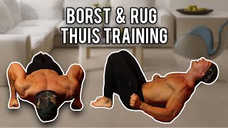 Borst amp Rugspieren Thuis Training [upl. by Aniela159]