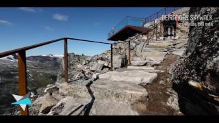 Geiranger Skywalk  Dalsnibba 1500 meter teaser [upl. by Oicirtap236]