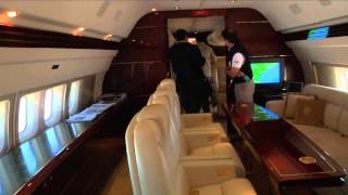 WPDEs inside look at Donald Trumps private jet [upl. by Eneloc]