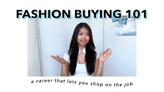 what I do as a fashion buyer  merchandiser 🛍  PART 1 [upl. by Guntar]