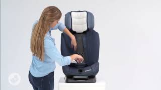 MaxiCosi  Titan Car seat  How to adjust the seat from group 1 to group 23 [upl. by Pearlman89]