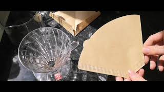 Folding coffee filter papers for cone drippers [upl. by Elvis532]