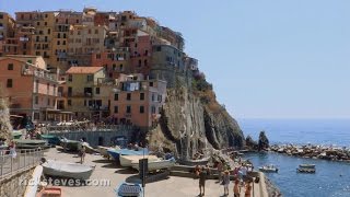 Cinque Terre Italy Manarola and Riomaggiore  Rick Steves’ Europe Travel Guide  Travel Bite [upl. by Lupita]