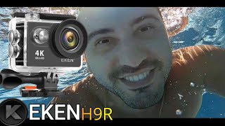 Câmera EKEN H9R  ACREDITE essa câmera 4K custa apenas R250 reais [upl. by Adrien710]