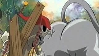 Digimon  MetalEtemons Fart Attack English [upl. by Llevad]