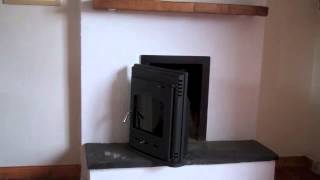 Installing the insert stove [upl. by Johen]