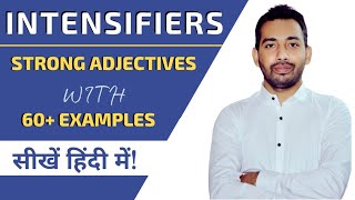 Intensifiers in English with 60 examples  Learn Strong Adjectives  Advanced Grammar Lesson [upl. by Ayotahs291]