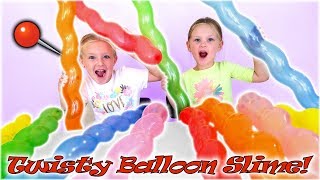 Find Your Slime Ingredients Challenge Crazy Twisty Balloons Scavenger Hunt [upl. by Ennovoj]