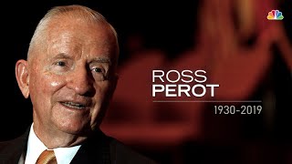 H Ross Perot Politician Businessman and Texan Dies at 89  NBC New York [upl. by Roehm]