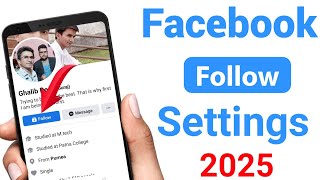 facebook followers settings 2024  How To Add Follow Button on Facebook Account  fb follow button [upl. by Teerpnam]