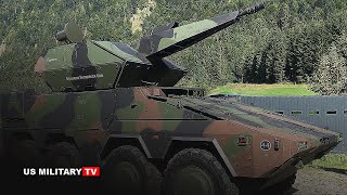 Rheinmetall  Oerlikon Skyranger 35mm  Air Defence System [upl. by Kenti]