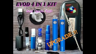 EVOD 4 IN 1 STARTER KIT INSTRUCTIONS FROM DIZNEY VAPE [upl. by Akanke]