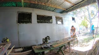 Turning an Old Horse Trailer into a TinyHome [upl. by Emlin498]