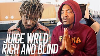 Juice WRLD PREDICTED HIS DEATH  quotRich And Blindquot REACTION [upl. by Megargee]