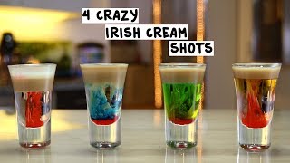 Four Crazy Irish Cream Shots [upl. by Jalbert]