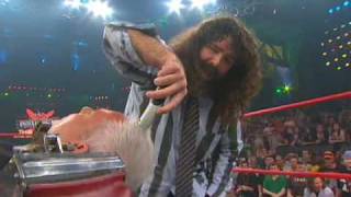 Mick Foley Shaves Eric Bischoff Bald [upl. by Fadil930]