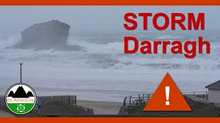 Storm Darragh Cornwall [upl. by Sil]