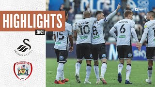 Swansea City v Barnsley  PlayOff SemiFinal 2nd Leg  Highlights [upl. by Nylynnej]