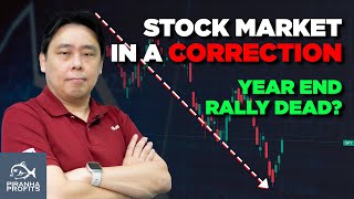 Stock Market in a Correction Year End Rally Dead [upl. by Aurilia283]