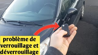 Tuto réparation le problème de verrouillage et déverrouillage sur la peugeot HDI الحل [upl. by Araiet]