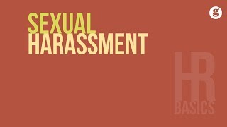 HR Basics Sexual Harassment [upl. by Neneek474]