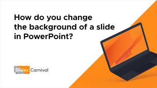 How do you change the background of a slide in PowerPoint [upl. by Hurless604]