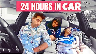 LIVING IN MY CAR FOR 24 HOURS Challenge  Rimorav Vlogs [upl. by Anael267]