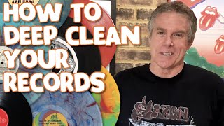 How the Pros DEEP CLEAN their Vinyl Records and you can too [upl. by Statis]