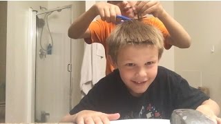 Prank Mom Cut My Brothers Hair [upl. by Dloraj]