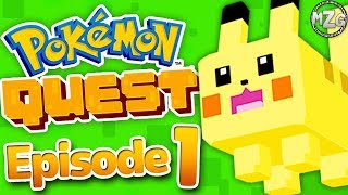 NEW POKEMON Game  Pokemon Quest Gameplay Walkthrough  Episode 1  World 1 Nintendo Switch [upl. by Nrubloc836]