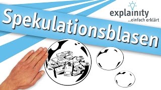 Spekulationsblasen einfach erklärt explainity® Erklärvideo [upl. by Yuh]