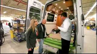 Leisure Travel Vans Factory Tour  with Dean and The Fit RV [upl. by Tichonn]