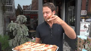 Barstool Pizza Review  310 Bowery Bar Pizza Featuring 9x World Champion Pizza Maker [upl. by Ha]