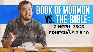 CONTRADICTION The Book of Mormon vs The Bible [upl. by Eidnim]