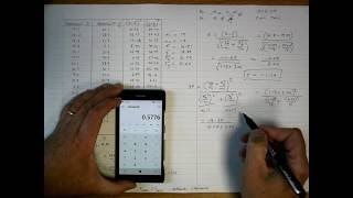 How To Calculate Students t Statistic Unequal Variance by Hand [upl. by Meneau970]