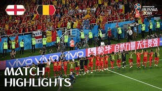 England v Belgium  2018 FIFA World Cup  Match Highlights [upl. by Konstantin489]