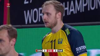 IHF World Mens Handball Championship 2021 Final Denmark  Sweden Full match [upl. by Lorac]