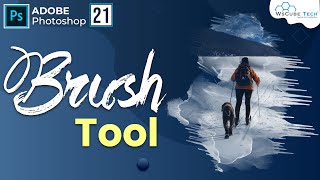 How to use Brush Tool in Photoshop HINID  Photoshop Tutorial 21 [upl. by Ahsitauq404]