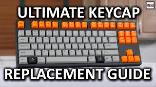 ULTIMATE Mechanical Keyboard Keycap Replacement quotHow Toquot Guide [upl. by Enihpesoj619]