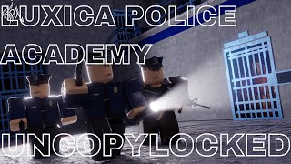 ROBLOX LUXICA POLICE ACADEMY [upl. by Swayder]