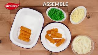 Crispy Fish Finger Pie Recipe  Birds Eye [upl. by Koffler661]