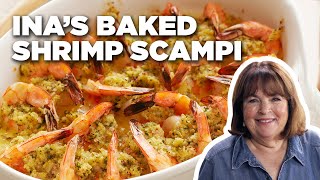 How to Make Ina’s 5Star Baked Shrimp Scampi  Barefoot Contessa Cook Like a Pro  Food Network [upl. by Colet]