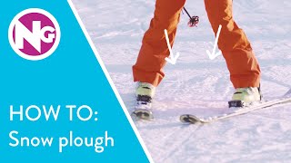 How to Snow Plough in 3 Easy Steps  Learn to Ski [upl. by Tocci]