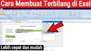 Cara Memberi Format Rupiah di Tabel Excel [upl. by Aissak820]