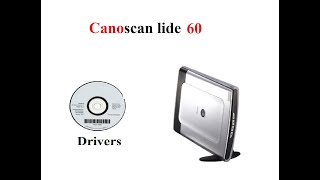 canoscan lide 60  Driver [upl. by Cher951]