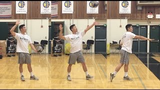 FLOAT Serve  How to SERVE a Volleyball Tutorial part 13 [upl. by Theresa690]