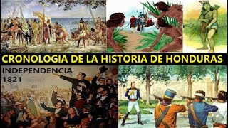 CRONOLOGÍA DE LA HISTORIA DE HONDURAS [upl. by Naenaj367]