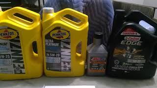 Pennzoil vs AMSOIL vs Castrol vs Valvoline 5W20 Oil Analysis [upl. by Lika]